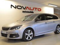 Begagnad Peugeot 308 GT-line 131 HK (96 kW) 2017 Grå artense metallic Kombi