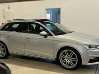 Begagnad Audi A3 Sportback 150 HK (110 kW) 2013 Silver Halvkombi