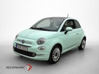 Begagnad Fiat 500 Lounge 69 HK (50 kW) 2016 Grön Halvkombi