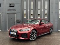 Begagnad BMW i4 M Sport 250 kW (340 HK) 2024 Röd Sedan