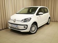 Begagnad VW up! high up! 75 HK (55 kW) 2014 Vit Halvkombi