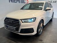 begagnad Audi Q7 3.0 TDI V6 Quattro S-Line 7-sits Dvärm Drag Navi 2017, SUV