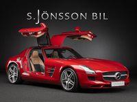 Begagnad Mercedes SLS AMG AMG 572 HK (420 kW) 2009 Röd Sportkupé