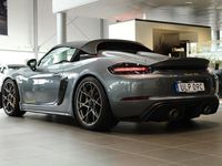 Begagnad Porsche 718 Spyder 500 HK (367 kW) 2024 Grå Cab
