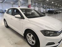 Begagnad VW Polo 95 HK (69 kW) 2019 Vit Halvkombi