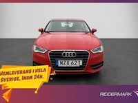 Begagnad Audi A3 Comfort 122 HK (89 kW) 2014 Röd