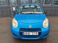 Begagnad Suzuki Alto 68 HK (50 kW) 2010 Blå Halvkombi