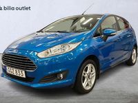 Begagnad Ford Fiesta Titanium 101 HK (74 kW) 2014 Blå Halvkombi