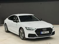Begagnad Audi A7 S-Line 367 HK (269 kW) 2020 Vit Sedan
