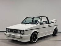Begagnad VW Golf III Karmann 98 HK (72 kW) 1991 Vit Cab