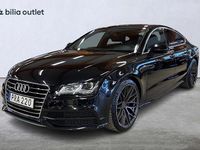 Begagnad Audi A7 Sportback S-Line 245 HK (180 kW) 2014 Svart Halvkombi