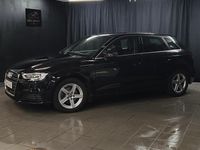 Begagnad Audi A3 Proline 150 HK (110 kW) 2018 Svart Sedan