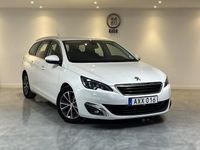 Begagnad Peugeot 308 SW 120 HK (88 kW) 2017 Vit Kombi