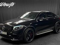 Begagnad Mercedes GLC63 AMG AMG 510 HK (375 kW) 2018 Obsidiansvart metallic Sportkupé
