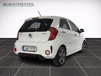 Begagnad Kia Picanto 67 HK (49 kW) 2015 Vit Halvkombi