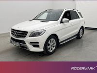 begagnad Mercedes ML350 4M 258hk AMG Värm Pano 360° Skinn Drag