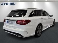 Begagnad Mercedes C220 AMG 170 HK (125 kW) 2018 Vit Kombi