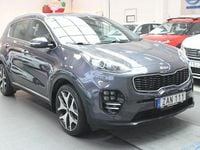 Begagnad Kia Sportage GT-Line 177 HK (130 kW) 2017 Grå SUV