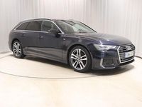Begagnad Audi A6 S-Line 204 HK (150 kW) 2022 Blå Kombi