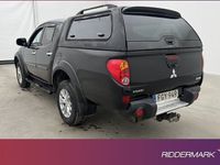 begagnad Mitsubishi L200 2.5 4x4 178hk Värmare Ny-Kamrem Drag Skinn