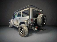 Begagnad Jeep Wrangler Unlimited Sahara 200 HK (147 kW) 2012 Grå SUV