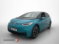Begagnad VW ID.3 Pro Performance 150 kW (204 HK) 2020 Grön Halvkombi