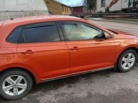 Begagnad VW Polo 95 HK (69 kW) 2019 Orange/svart Halvkombi