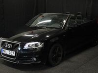 Begagnad Audi A3 Cabriolet Comfort 140 HK (102 kW) 2010 Svart Cab