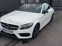 begagnad Mercedes C220 d Coupé 4M AMG SKY, Vinterpaket, Läder,