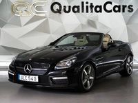 Begagnad Mercedes SLK55 AMG AMG 422 HK (310 kW) 2013 Svart Cab