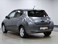 begagnad Nissan Leaf 24 kWh Euro 5 GPS B-kam Keyless 2014, Halvkombi