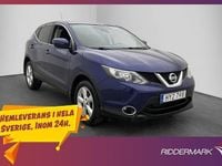 Begagnad Nissan Qashqai Tekna 116 HK (85 kW) 2015 Blå SUV