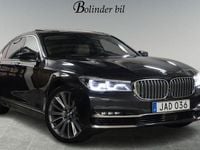 Begagnad BMW 750L Executive 450 HK (330 kW) 2015 Grå Sedan