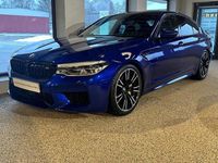 Begagnad BMW M5 Performance 600 HK (441 kW) 2018 Blå Sedan