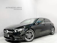 Begagnad Mercedes A180 AMG line 116 HK (85 kW) 2019 Svart Halvkombi