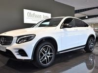 Begagnad Mercedes GLC350 AMG 259 HK (190 kW) 2017 Vit Sportkupé