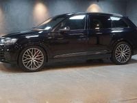 Begagnad Audi SQ7 S-Line 435 HK (319 kW) 2017 Svart (svart metallic) SUV