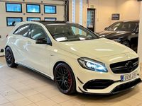 begagnad Mercedes A45 AMG AMG4MATIC Euro6 381HK Pano H/K Mocka Navi