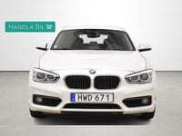 Begagnad BMW 118 Advantage 150 HK (110 kW) 2016 Vit Halvkombi