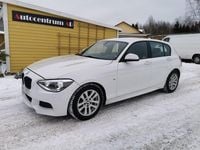 Begagnad BMW 116 M Sport 136 HK (100 kW) 2015 Vit Halvkombi