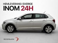 Begagnad VW Polo Comfortline 95 HK (69 kW) 2018 Silver Halvkombi
