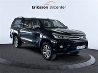 begagnad Toyota HiLux Dubbelhytt 2.4 AWD Värmare/Keyless/B-kamera/Eu6