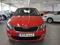 Begagnad Skoda Fabia Style 95 HK (69 kW) 2018 Röd Halvkombi