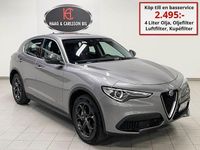 Begagnad Alfa Romeo Stelvio 280 HK (205 kW) 2017 Grå SUV