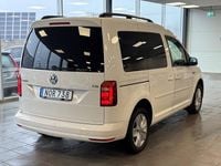 Begagnad VW Caddy Life 126 HK (92 kW) 2018 Vit Minibuss