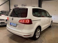 begagnad VW Sharan 2.0 TDI Premium/7sit/Pano/GPS/Värm/Krok/1Ä
