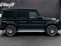 Begagnad Mercedes G500 AMG 421 HK (309 kW) 2019 Mörkgrön (obsidian svart metallic) SUV