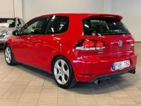 Begagnad VW Golf VI GTI 211 HK (155 kW) 2010 Röd Halvkombi