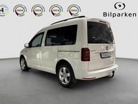 Begagnad VW Caddy 110 HK (80 kW) 2016 Vit Minibuss
