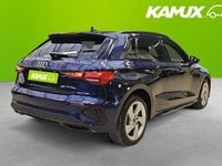 Begagnad Audi A3 Sportback e-tron 150 HK (110 kW) 2022 Blå Halvkombi